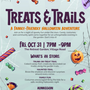 Treats and Trails Halloween Event